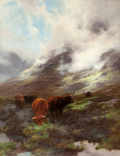 グレンの頭、1894 作： Peter Graham