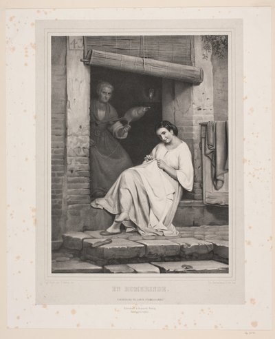 ローマの女性 作： Peter Henrik Gemzøe