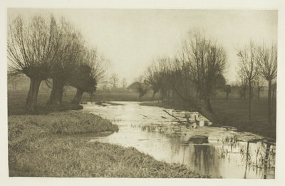 リー川のバックウォーター 作： Peter Henry Emerson