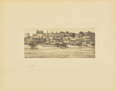 オールド・ヤーマスの一角 作： Peter Henry Emerson
