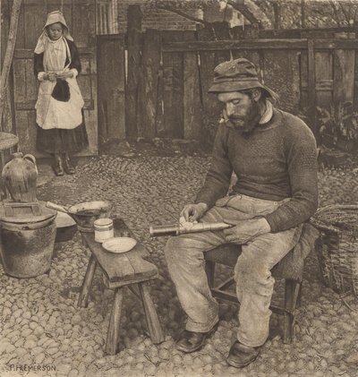 家庭の漁師 作： Peter Henry Emerson