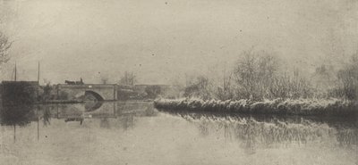 コルティホールの凍える朝 作： Peter Henry Emerson