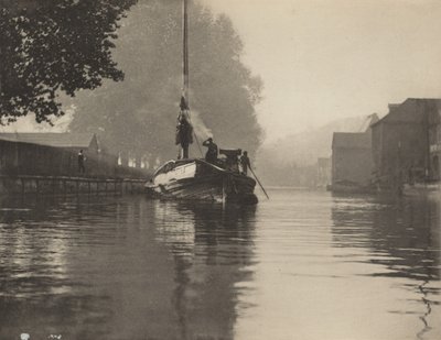 ノリッジの霧の朝 作： Peter Henry Emerson
