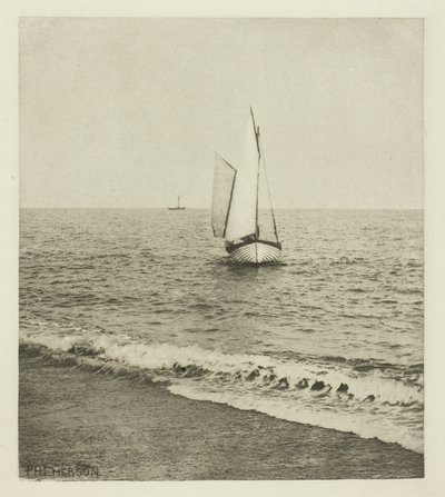 サフォークシュリンパー「上陸」 作： Peter Henry Emerson
