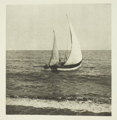 サフォークシュリンパー「ゴーイングオフ」 作： Peter Henry Emerson