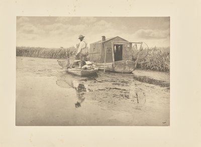 ウナギ捕りの家 作： Peter Henry Emerson