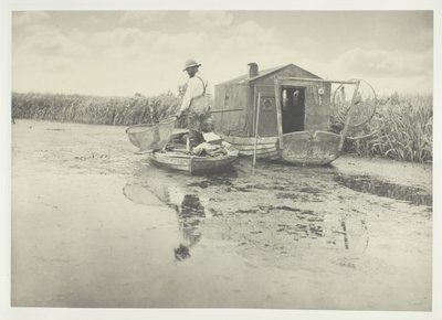 ウナギ捕りの家 作： Peter Henry Emerson