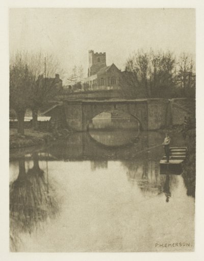 ブロックスボーン教会 作： Peter Henry Emerson