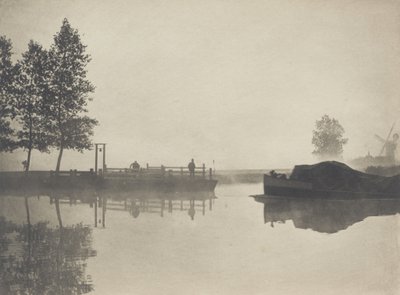 バッケナム・フェリー 作： Peter Henry Emerson