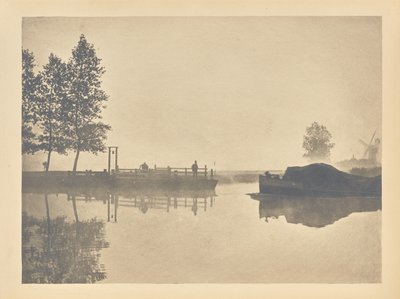[バッケナム・フェリー］ 作： Peter Henry Emerson
