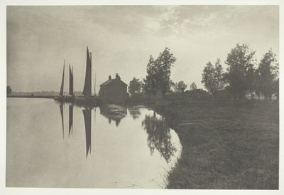 カントレー潮の変わり目を待つ選手たち 作： Peter Henry Emerson