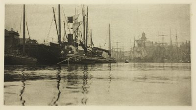 イン ハーバー 作： Peter Henry Emerson
