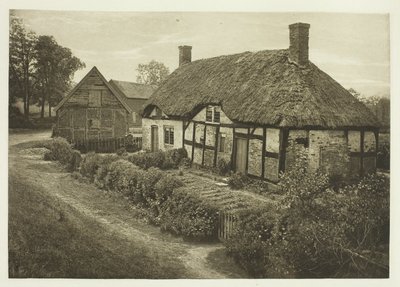 スタフォードシャー、シャローフォードのイザック・ウォルトンの家 作： Peter Henry Emerson