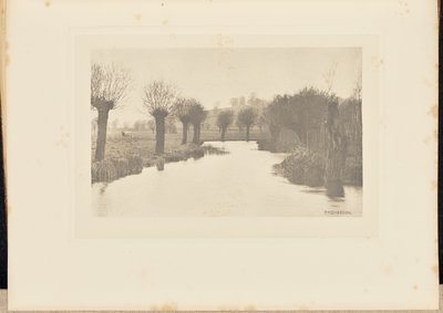 アッシュ川河口 作： Peter Henry Emerson