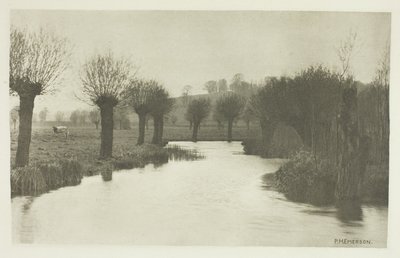 アッシュ川河口 作： Peter Henry Emerson