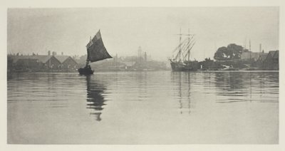 オン・ザ・フラッド 作： Peter Henry Emerson