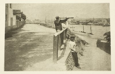 見張っている 作： Peter Henry Emerson