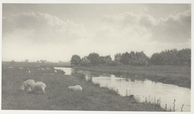 ブレ川にて 作： Peter Henry Emerson