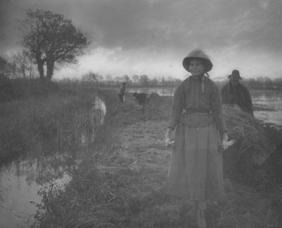 湿地干し草のポーリング 作： Peter Henry Emerson