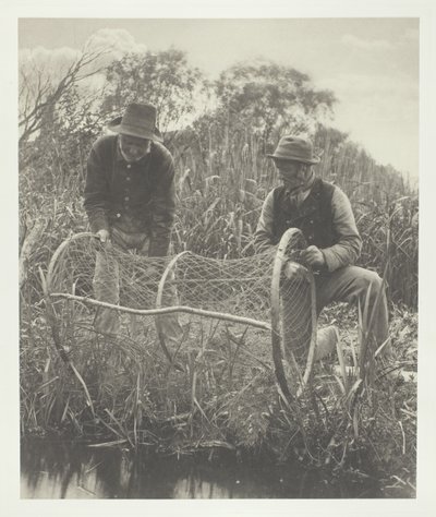 ボウネットのセッティング 作： Peter Henry Emerson