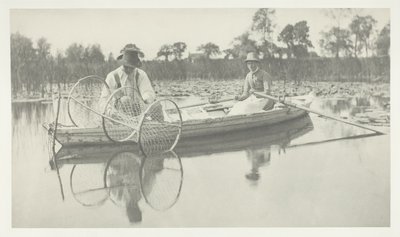ボウネットのセッティング 作： Peter Henry Emerson