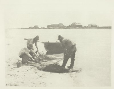 ブライス川で製錬（サフォーク） 作： Peter Henry Emerson