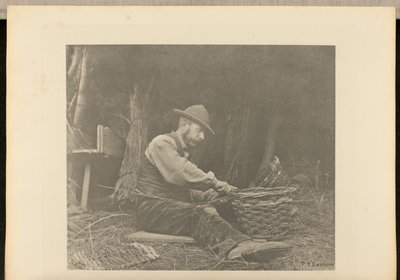 バスケット＝メーカー[ノーフォーク］ 作： Peter Henry Emerson