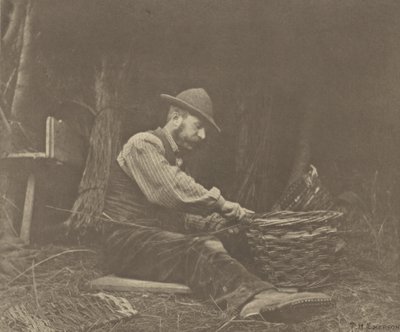 バスケット＝メーカー[ノーフォーク］ 作： Peter Henry Emerson