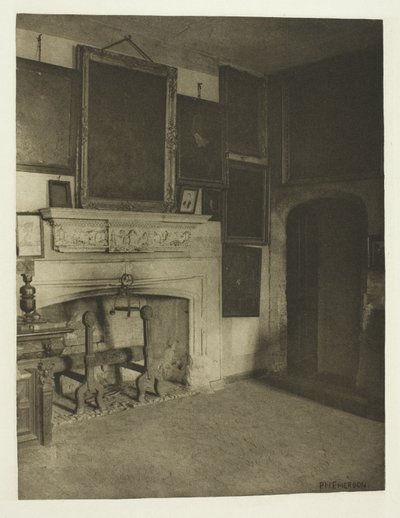 陰謀家の部屋、オールド・ライ・ハウス 作： Peter Henry Emerson