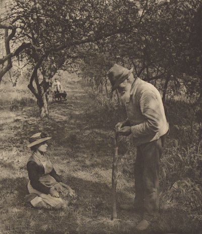 彫刻家 作： Peter Henry Emerson