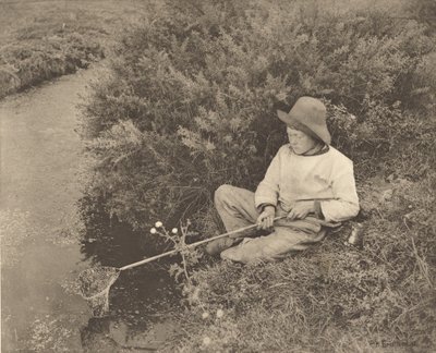 スティックルバック・キャッチャー 作： Peter Henry Emerson