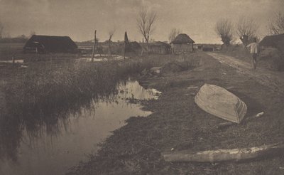 陸と水の間で 作： Peter Henry Emerson