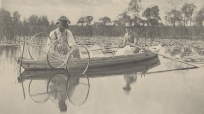 ボウネットの設置 作： Peter Henry Emerson and T.F. Goodall