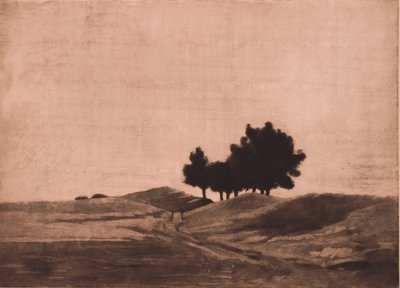 夕方の風景 作： Peter Vilhelm Ilsted