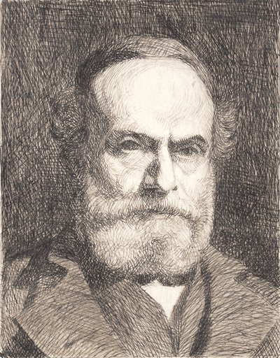 芸術家の父 作： Peter Vilhelm Ilsted