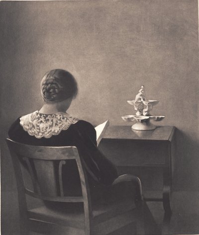 読書婦人 作： Peter Vilhelm Ilsted