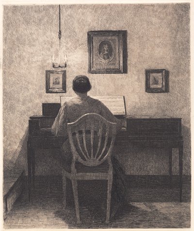 お嬢様 作： Peter Vilhelm Ilsted