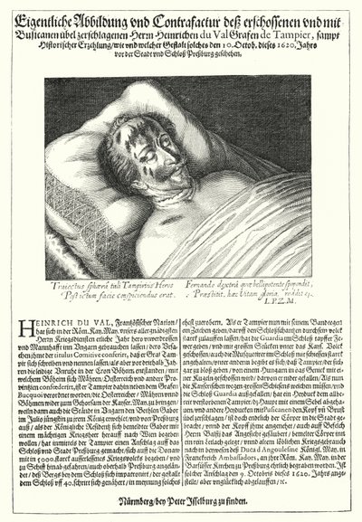 ダンピエール伯爵アンリ・デュ・ヴァルの遺体 作： Peter Isselburg