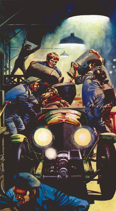 1928 4.5リットルベントレーアットルマン 作： Peter Jackson