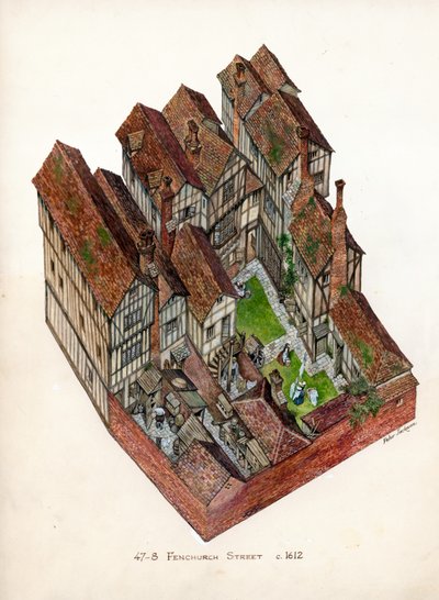 47-48 Fenchurch Street、ロンドン 作： Peter Jackson