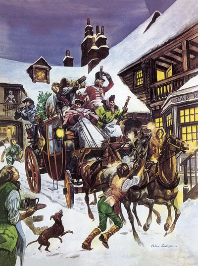 18世紀のクリスマス 作： Peter Jackson