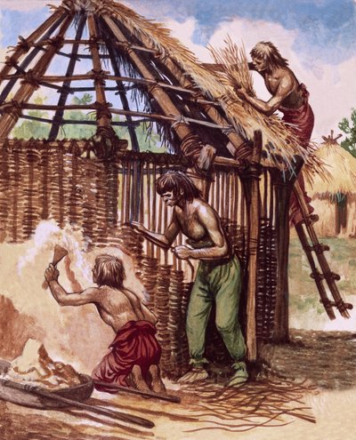 英国人の初期の小屋 作： Peter Jackson