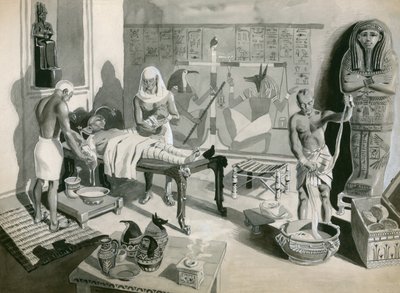 古代エジプトのエンバーミング 作： Peter Jackson