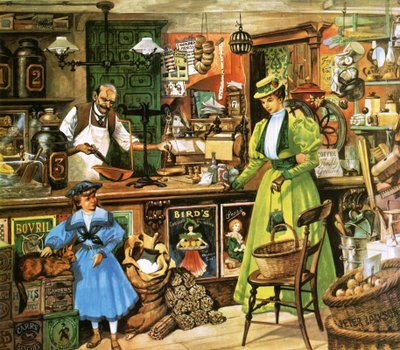 ビクトリア朝時代のある生活：店主の国 作： Peter Jackson