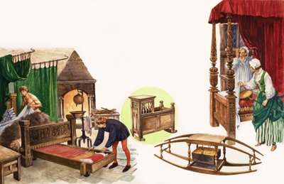 むかしむかし...昔のベッド 作： Peter Jackson
