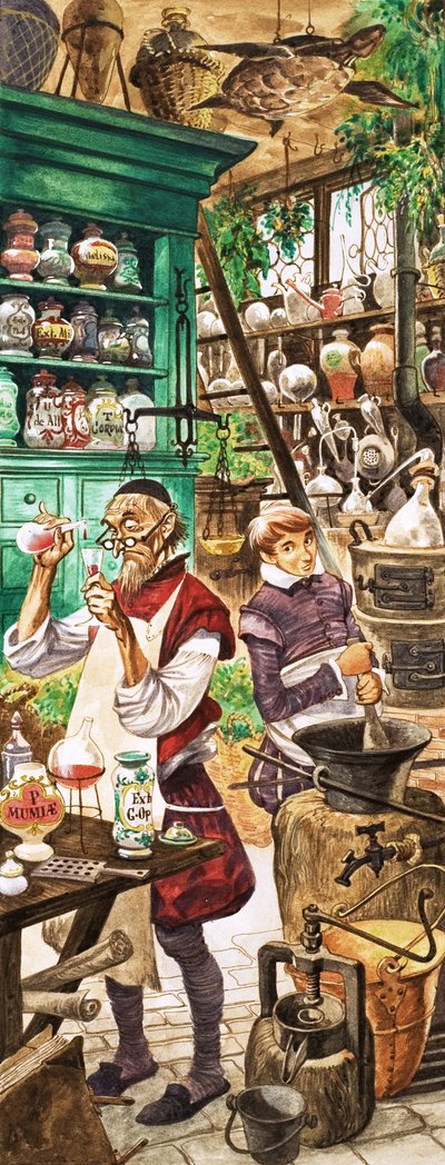 むかしむかし...チューダー時代の医師と病院 作： Peter Jackson
