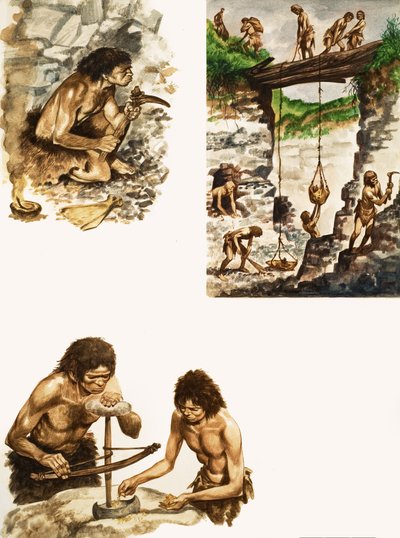石器時代のツールメーカー 作： Peter Jackson
