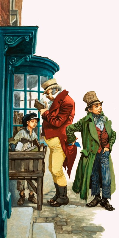 The Artful Dodger（紙にガッシュ 作： Peter Jackson