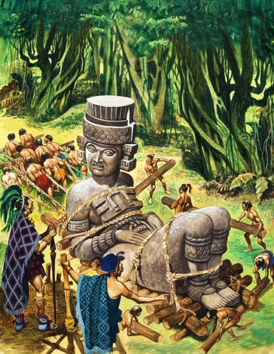 私たちの素晴らしい世界の歴史：最初のアメリカインディアン 作： Peter Jackson