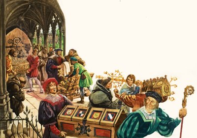 英国の素晴らしい物語：ヘンリー王と修道院 作： Peter Jackson